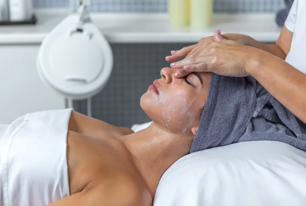what are the steps of hydrafacial